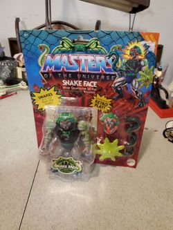 MASTERS  OF THE UNIVERSE  SNAKE FACE