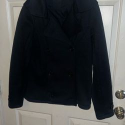 Young USA Black Soft Coat Size XL Really Nice 
