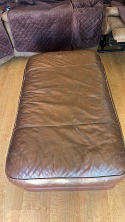 FREE Leather storage ottoman