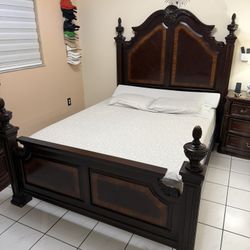 Real Wood Bedroom Set 