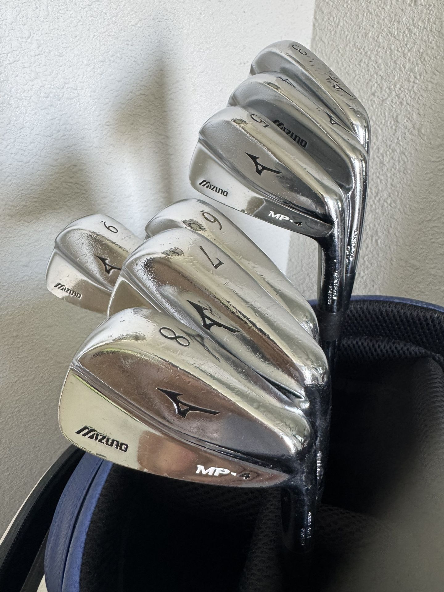Mizuno MP4 Forged Iron Set - Rifle Shafts