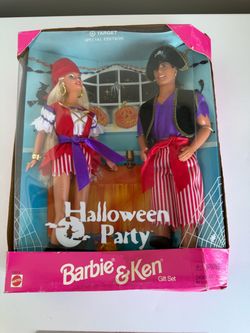 Halloween Party Barbie and Ken Set