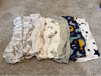 $15 OBO 6 Bassinet Sheets