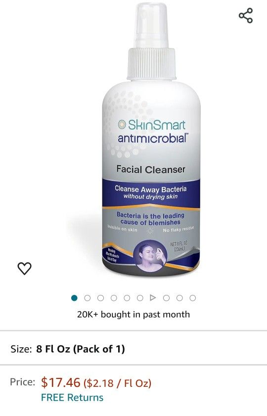 SkinSmart Facial Cleanser for Acne