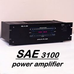 SAE 3100 Stereo Power Amplifier 
