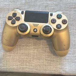 Gold Ps4 Controller 