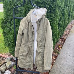 Women Winter Jacket Hollister Size L