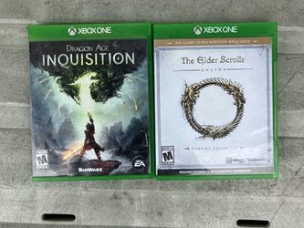 Dragon Age Inquisition & Elder Scrolls Online Xbox One