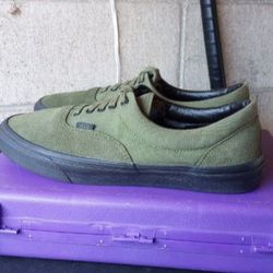 Vans for J.Crew Era sneakers Green olive And Black for Sale in Lakewood CA OfferUp