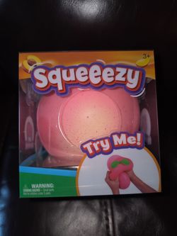 Sunny Days jumbo peach squishy