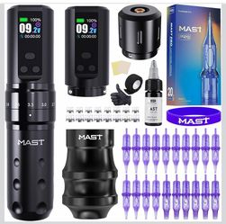 Mast Pro Wireless Tattoo Machine Kit