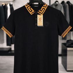 Versace Black Polo 💥 Small And Medium Only 💥 2 For $100