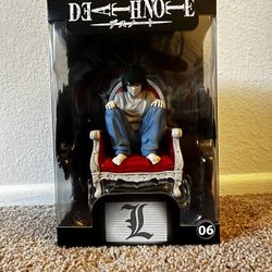 Never opened! Death note L Action Figure With Comic Book! 