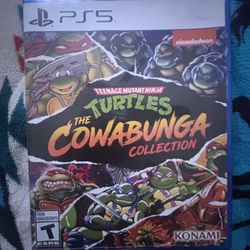 PS5 Game Teenage Mutant Ninja Turtles The Cowabunga Collection TMNT