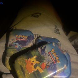 4 Pokemon Mini Tins