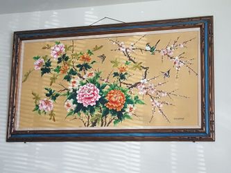 Beautiful Oil Framed Paint