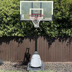 Spalding portable basketball hoop