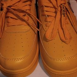 Nike Air Force 1 Off White Yellow 