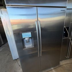 48” Samsung Built In Stainless Steel Refrigerator