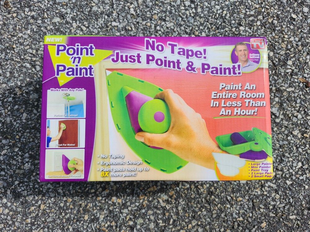 Point 'n Paint - As Seen on TV - Speedy Quick Home Painting System - DIY