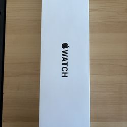 Black Apple Watch SE NEW Never Opened 