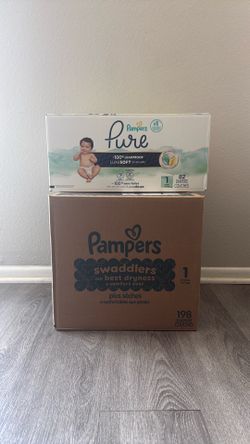 Pamper Diapers - 280 Size 1