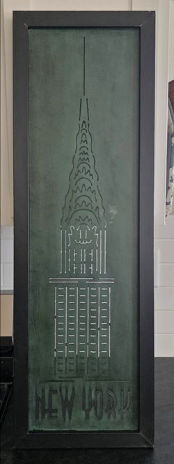 New York frame decor