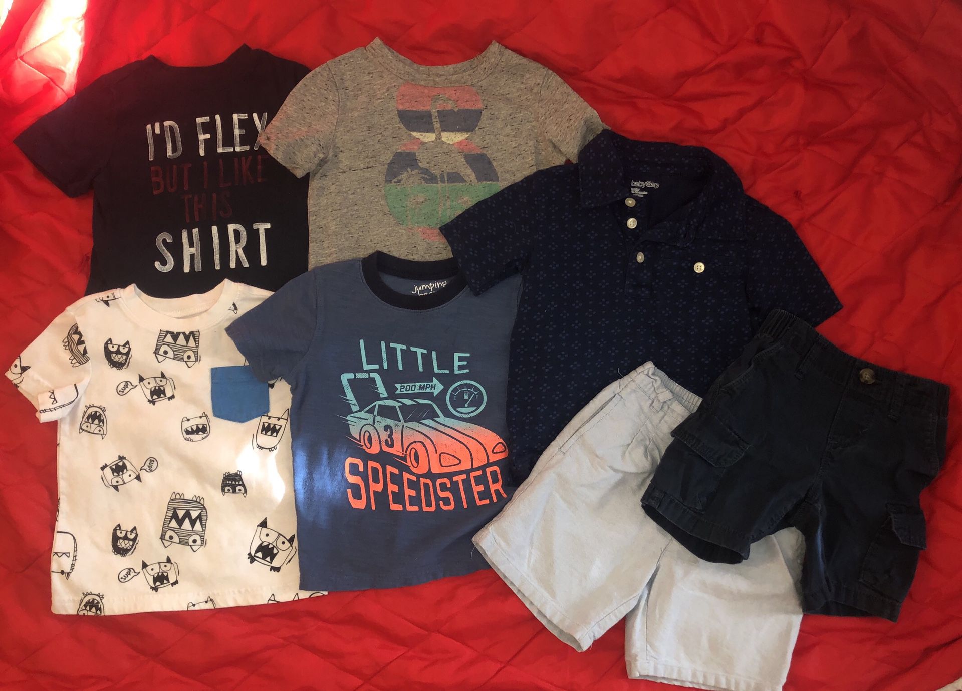 Lot of toddler boys name brand clothing size 18-24 month