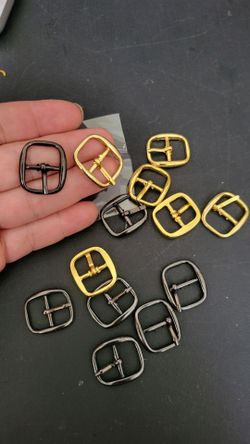 13pc mini buckle clasps for bag making or belt making