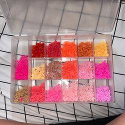 Clay beads for making jewelry