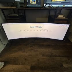 Samsung 49” curved ultrawide  Monitor 