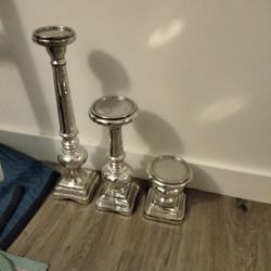 Pottery Barn Candle Holders 