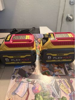 DeWalt 6 AH Flex Volt battery 20v/60v