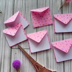 Small Envelopes Set Of 6 