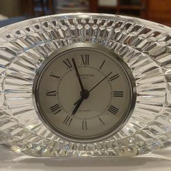 Vintage Waterford Crystal Clock