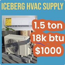 1.5 Ton 18k Btu Minisplit TCL available For Sale
