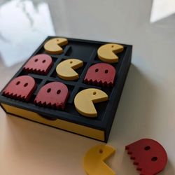 Pacman Tic Tac Toe Game