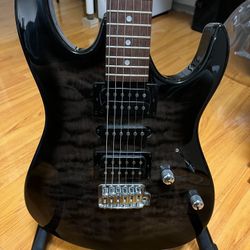 Electric Guitar + Stand & All Accessories – $319