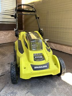 Ryobi Lawnmower and Weedwhacker