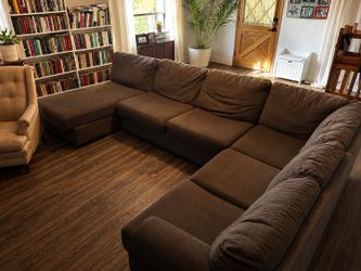 Ashley Gray Sectional | used, pet friendly