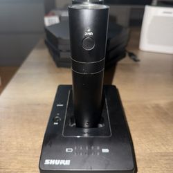 Shure MXWNCS2 Charging Station w/ Two MXW2 Handheld Transmitters [No Capsule]