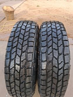 COOPERTIRES LT235/85R16 MADE IN USA NEW 