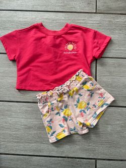 Sunshine and Lemons Girls 4T Summer Outfit