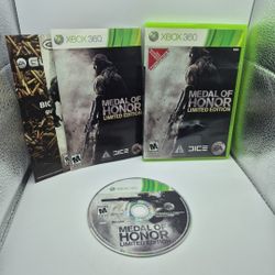 Medal Of Honor: Limited Edition Xbox 360 (Microsoft Xbox 360, 2010, EA) CIB