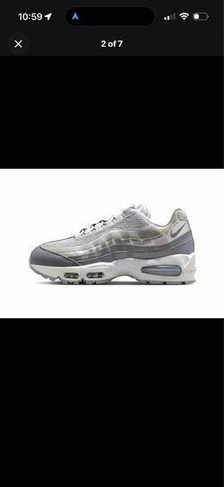 Nike Air Max 95 Big Bubble - Grey Fog Silver IB6398-001 Women Size -10