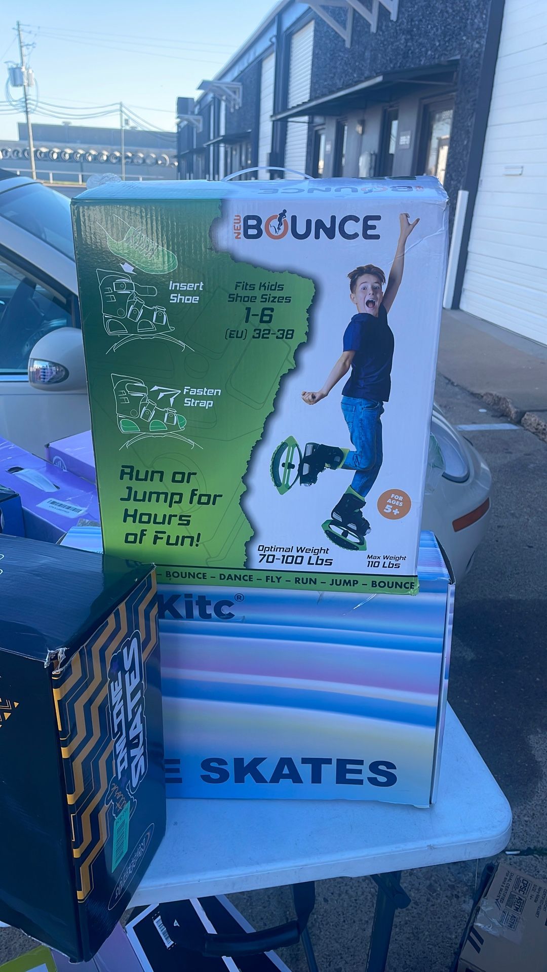 Jumping Shoes Fits Kids Shoes Size 1-6