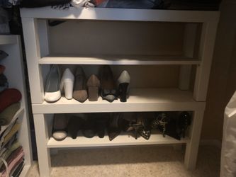 Shoe shelves-set of 2
