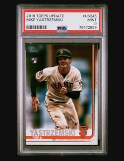 2019 Topps Update Mike Yastrzemski #US245 PSA 9