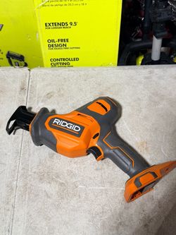 RIDGID TOOL ONLY 18V Cordless One-Handed Reciprocating Saw NEW $75