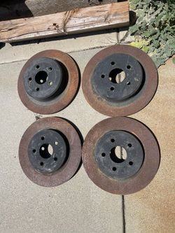 Jeep Wrangler Front And Rear Brake Rotors